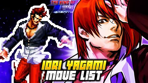 yagame skills,Iori Yagami/Move List 